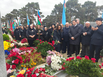 Vətən Müharibəsi Şəhidi Baxşəliyev Natiq Saleh oğlunun şəhadət günündə əziz xatirəsi yad edildi.