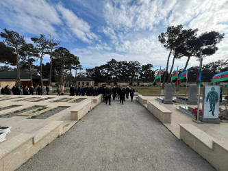 Şəhid Kazımov Vüsal Vüqar oğlunun şəhadət günündə əziz xatirəsi yad edildi.