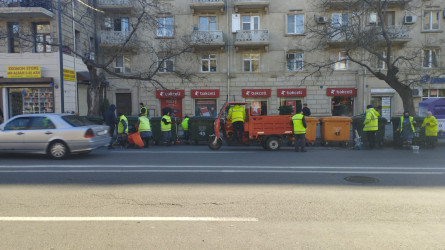 Nəsimi rayonunda növbəti iməcilik keçirildi.