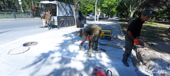 Rayonda yeni təhlükəsizlik kameralarının quraşdırılması işləri aparılır.