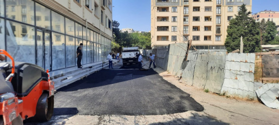 Nəsimi rayonunda genişmiqyaslı abadlıq və təmir-bərpa işləri davam etdirilir.