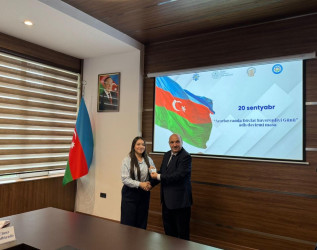 Nəsimi rayonunda 20 Sentyabr - Azərbaycanda Dövlət Suverenliyi Günü münasibətilə “Azərbaycanın Suverenliyi - Milli İradəmizin Təntənəsi” mövzusunda dəyirmi masa keçirilib.