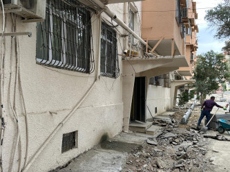 Nəsimi rayonunda abadlıq işləri davam etdirilir.