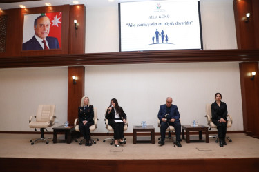 Nəsimi Rayon İcra Hakimiyyətində “Ailə cəmiyyətin ən böyük dəyəridir” adlı tədbir keçirilib.