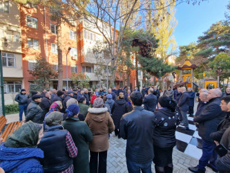 RİH başçısı mikrorayonda səyyar qəbul keçirib