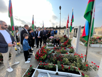 Vətən müharibəsi Şəhidi Kərimli İsmayıl Ceyhun oğlunun doğum günü qeyd olundu.