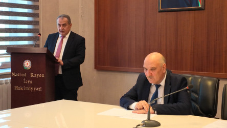 Nəsimi Rayon İcra Hakimiyyətində “Mülkiyyət hüququnun qorunması və Avropa Konvensiyası” mövzusunda təlim keçirilib