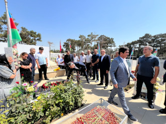 Vətən müharibəsi Şəhidi Baxşəliyev Natiq Saleh oğlunun doğum günündə əziz xatirəsi yad olundu.