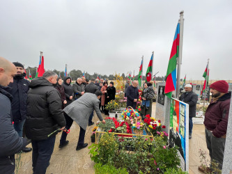 Vətən müharibəsi Şəhidi  Babaxanov Elman Ağamirzə oğlunun doğum günündə əziz xatirəsi yad olundu.