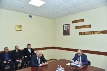 Nəsimi rayon İcra Hakimiyyətinin başçısı növbəti səyyar qəbul keçirib