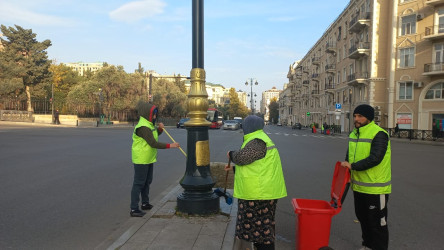 Nəsimi rayonunda növbəti iməcilik keçirilib