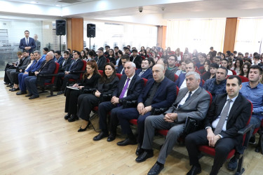 Nəsimi rayonunda 31 Mart- Azərbaycanlıların soyqırımı ilə bağlı tədbir keçirilib.