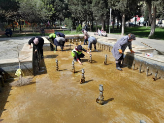 Nəsimi rayonunda növbəti iməcilik keçirilib.