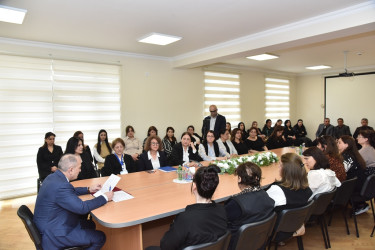 Nəsimi rayon İcra Hakimiyyətinin başçısı səyyar qəbul keçirib