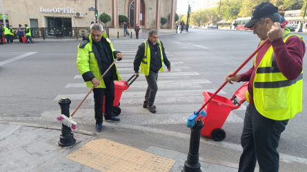 Nəsimi rayonunda növbəti iməcilik keçirilib
