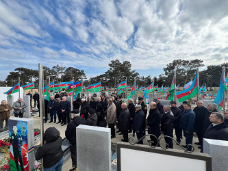 Şəhid Kazımov Vüsal Vüqar oğlunun şəhadət günündə əziz xatirəsi yad edildi.