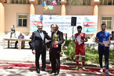 Ali təhsil müəssisələrinin tələbələri arasında keçirilən "Zəfər festivalı" adlı idman yarışlarının təltifolunma mərasimi keçirildi.