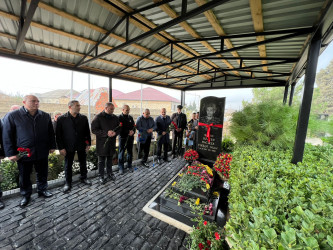 Vətən müharibəsi Şəhidi Rzayev Hacırza Fikrət oğlunun şəhadət günündə əziz xatirəsi yad olundu.