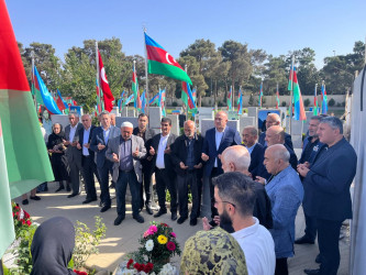 Vətən Müharibəsi Şəhidi Qasımlı Mir Həmid Nazim oğlunun doğum günündə əziz xatirəsi yad edildi.