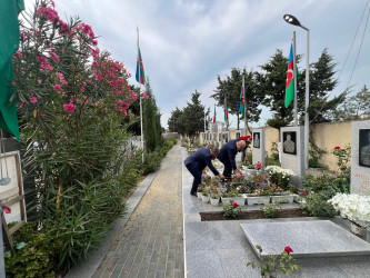 Vətən Müharibəsi Şəhidlərinin əziz xatirəsi yad olundu.