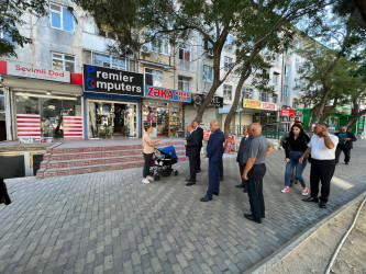 Nəsimi rayonunda sentyabr ayında səyyar qəbullarda sakinlərin müraciətləri dinlənilmişdir.