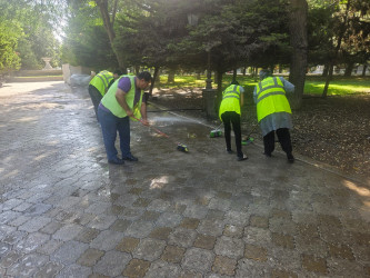 Nəsimi rayonunda növbəti iməcilik keçirilib
