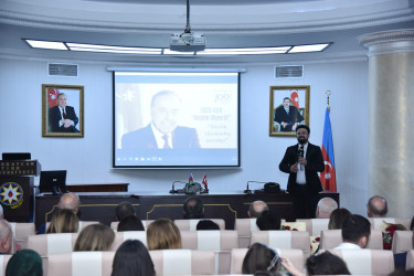 Səhiyyə işçiləri günü münasibətilə  “Ümummilli lider və Milli səhiyyənin inkişafı” mövzusunda tədbir keçirilib.