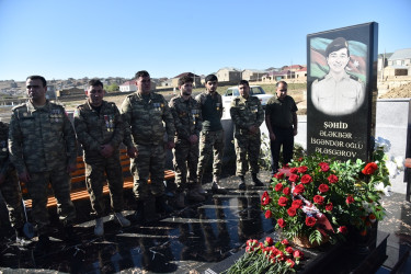 27 sentyabr- Anım günündə  Nəsimi rayon Vətən Müharibəsi Şəhidlərinin əziz xatirəsi ehtiramla yad olundu.