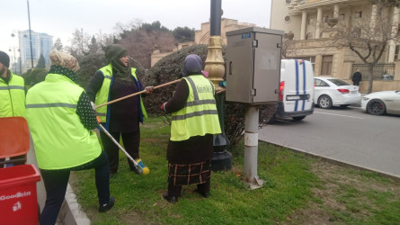 Nəsimi rayonunda növbəti iməcilik keçirilib