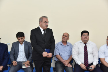 Nəsimi rayon İcra Hakimiyyətinin başçısı növbəti səyyar qəbul keçirib