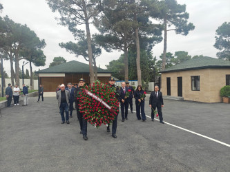 Vətən Müharibəsi Şəhidi Hüseynzadə Həmidağa Bağı oğlunun şəhadət günündə əziz xatirəsi yad edildi.