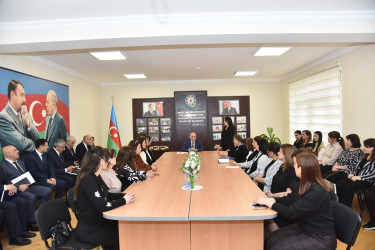 Nəsimi rayon İcra Hakimiyyətinin başçısı səyyar qəbul keçirib