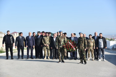 27 sentyabr Anım günündə  Nəsimi rayon  Şəhidləri ziyarət olundu.