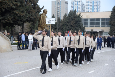 “Şahin” hərbi-idman oyunlarının Nəsimi rayon birinciliyi keçirildi.