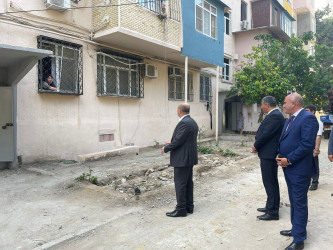Nəsimi rayon İcra Hakimiyyətinin başçısı ay ərzində ərazidə sakinlərlə görüşüb.