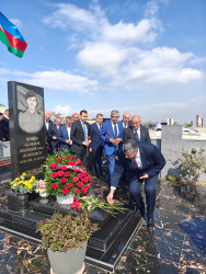 Vətən Müharibəsi Şəhidləri Ələsgərov Ələkbər İsgəndər oğlunun və Cəfərov Balaş Namiq oğlunun əziz xatirəsi yad olundu.