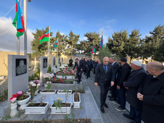 Vətən Müharibəsi Şəhidi İsmayılov Emin Tahir oğlunun doğum günündə əziz xatirəsi yad edildi.