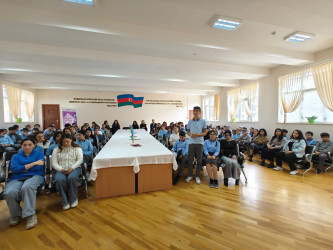 Nəsimi rayonunda  “Bərabər hüquqlar, aydın gələcək: Gender əsaslı zorakılıqla mübarizə” adlı maarifləndirici tədbir keçirilib