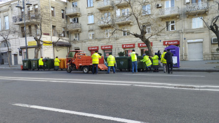 Rayon ərazisində ümumi təmizlik tədbirləri həyata keçirilir.