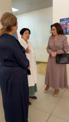 1 İyun – Uşaqların Beynəlxalq Müdafiəsi günü münasibəti ilə Nəsimi RİH-in məsul əməkdaşları 1 nömrəli Körpələr Evinə baş çəkiblər.