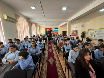 Nəsimi rayonunda “Məişət zorakılığının uşaqlar üzərindəki təsiri” adlı tədbir keçirilib.