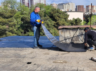 Nəsimi rayonu Cavadxan 28,32 saylı ünvanlarda abadlıq-quruculuq yenidənqurma işləri davam edir.