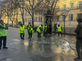 Nəsimi rayonunda növbəti iməcilik keçirilib