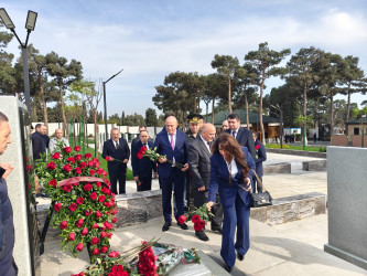 Vətən Müharibəsi Şəhidi Baxşəliyev Natiq Saleh oğlunun şəhadət günündə əziz xatirəsi yad edildi.