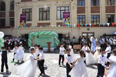 Nəsimi RİH başçısı rayonun ümumtəhsil müəssisələrinə “Son zəng” tədbirlərində iştirak etdi.