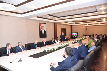 Nəsimi rayonunda Milli Mətbuatın 150 illiyinə həsr olunmuş "Mətbuatımızın təşəkkülü və tarixi missiyası" adlı tədbir keçirilib.