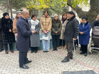 Nəsimi rayon İH-nin başçısı  səyyar qəbul keçirdi