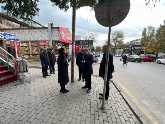 Nəsimi rayonunda  noyabr ayında səyyar qəbulların keçirilməsi  davam etdirilmişdir.