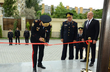 Nəsimi rayonunda Polis şöbəsinin inzibati binasının açılışı olub.