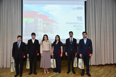 Nəsimi rayonunda 18 Oktyabr – Müstəqilliyin Bərpası Gününə həsr olunmuş tədbir keçirilib